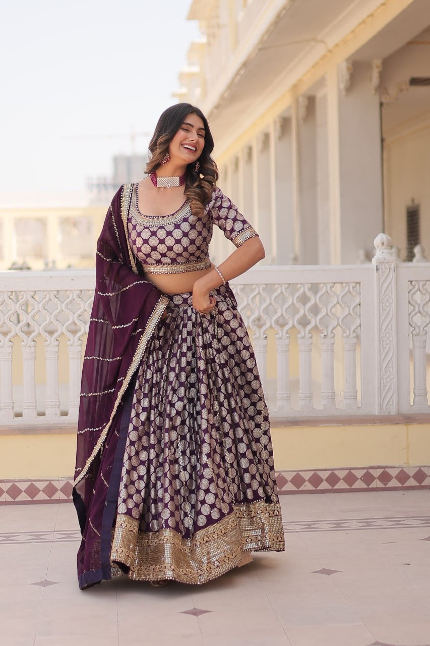 Traditional Designer Worked Functional Wedding Lehenga Choli Special Occasional