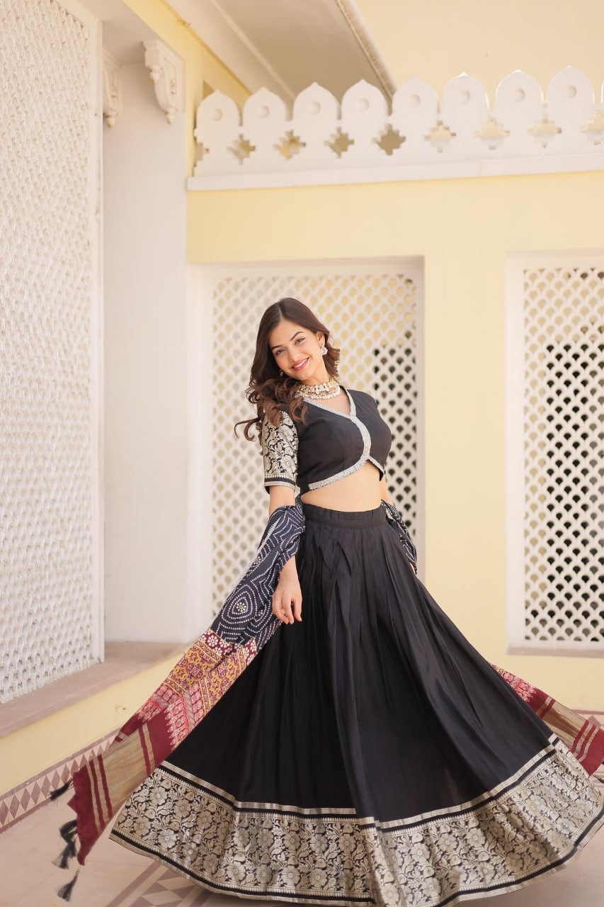 Three Designer Timeless Trends Wedding Functional Lehenga Choli