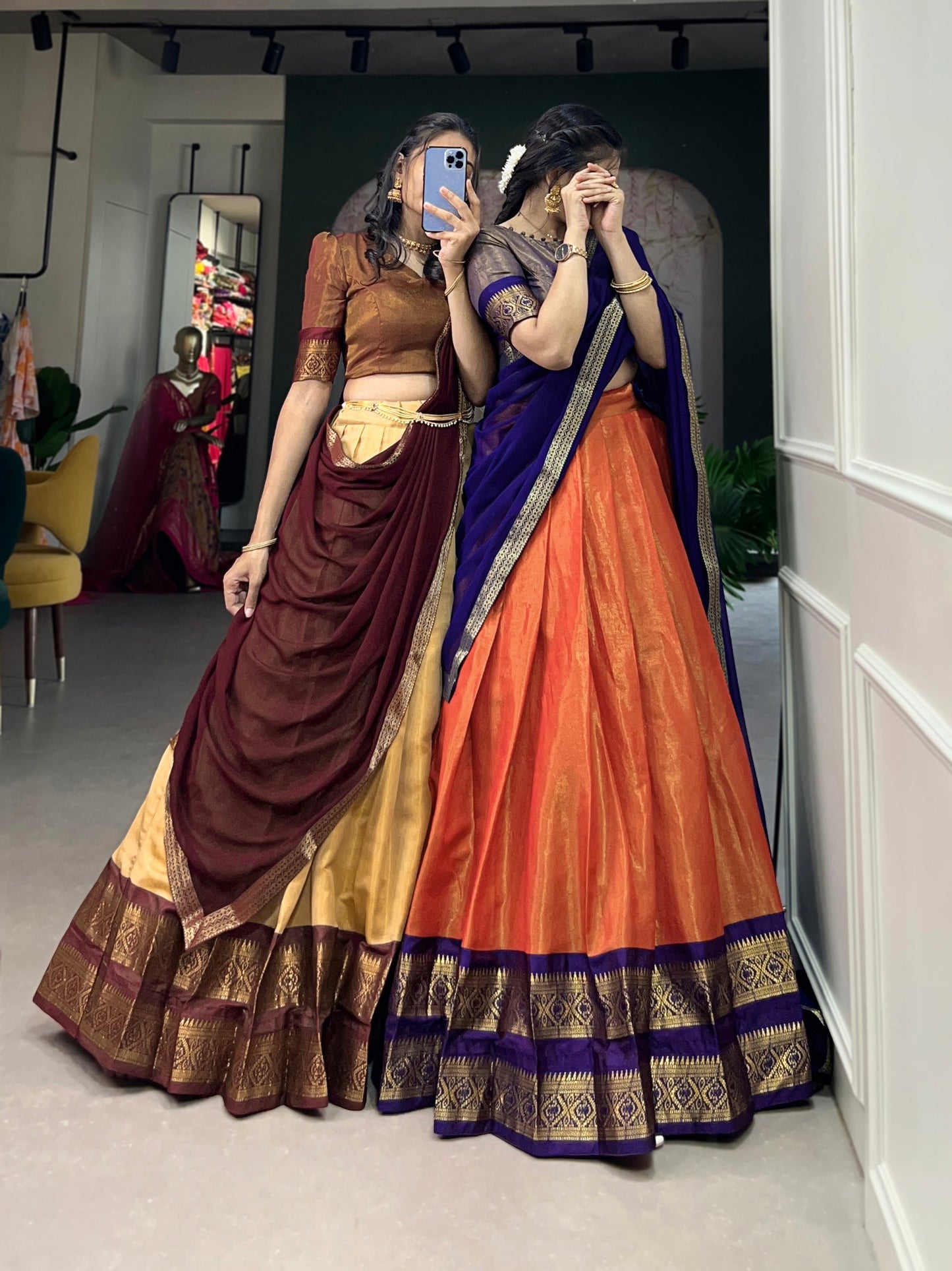 Kanchipuram Heritage silk Lehenga Choli and this season of new design ever