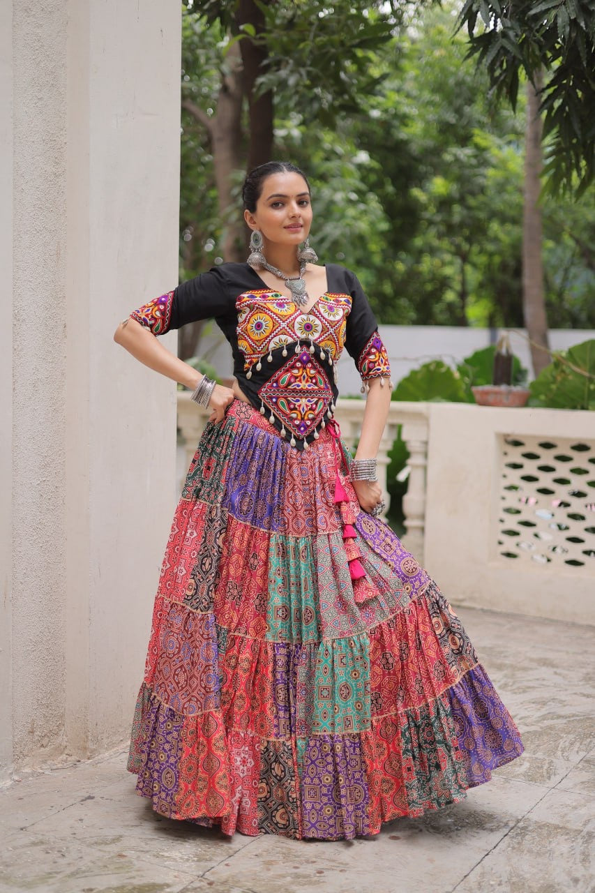 NAVRATRI LEHENGA CHOLI COLLECTION 2025
Celebrate the Colors, Culture, and Spirit of Navratri