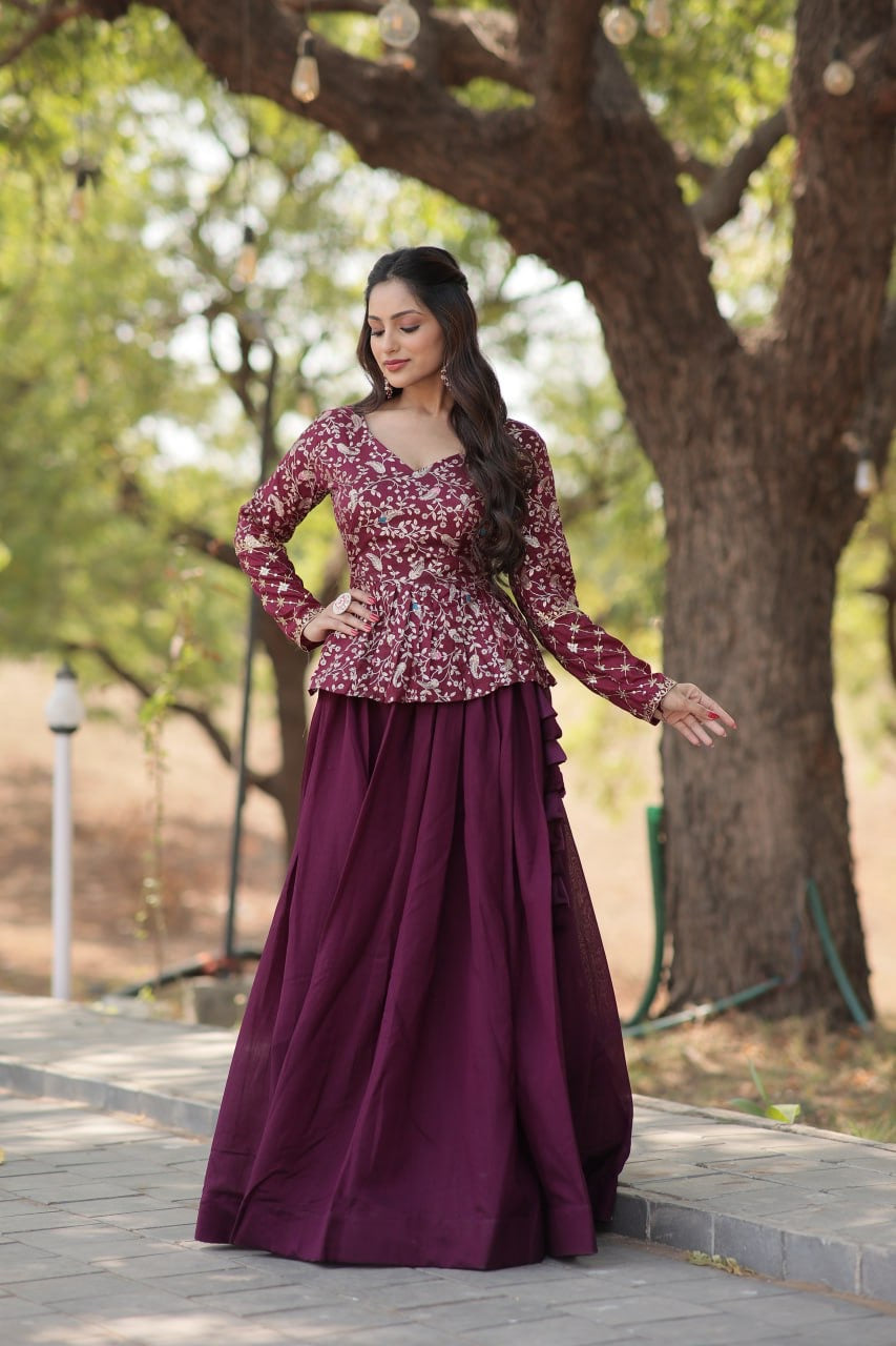 Newly Just Launched With Limited Edition Designer Lehengacholi