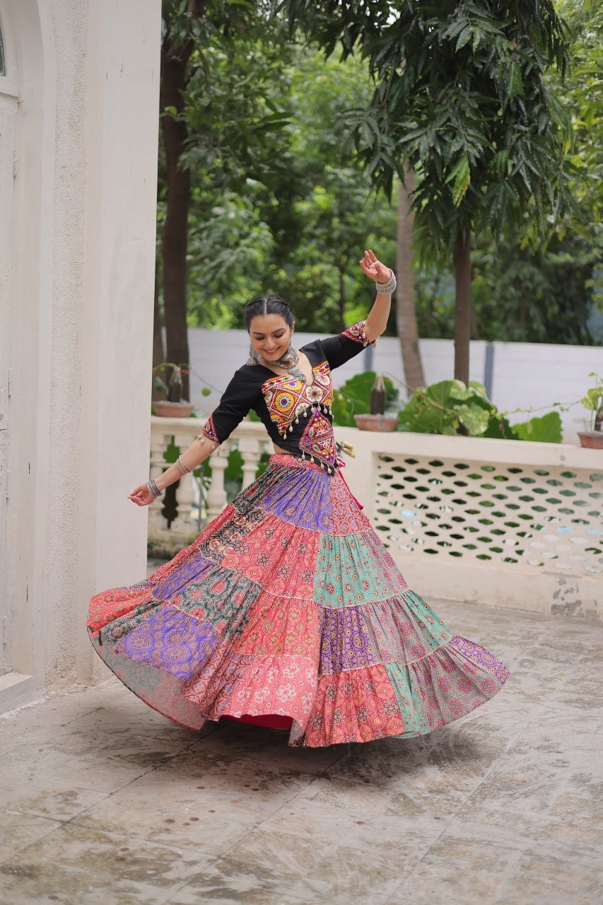NAVRATRI LEHENGA CHOLI COLLECTION 2025
Celebrate the Colors, Culture, and Spirit of Navratri