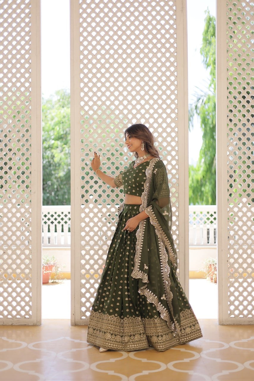 Any Occasion Perfect Functional Designer Worked Lehenga Choli Outfits