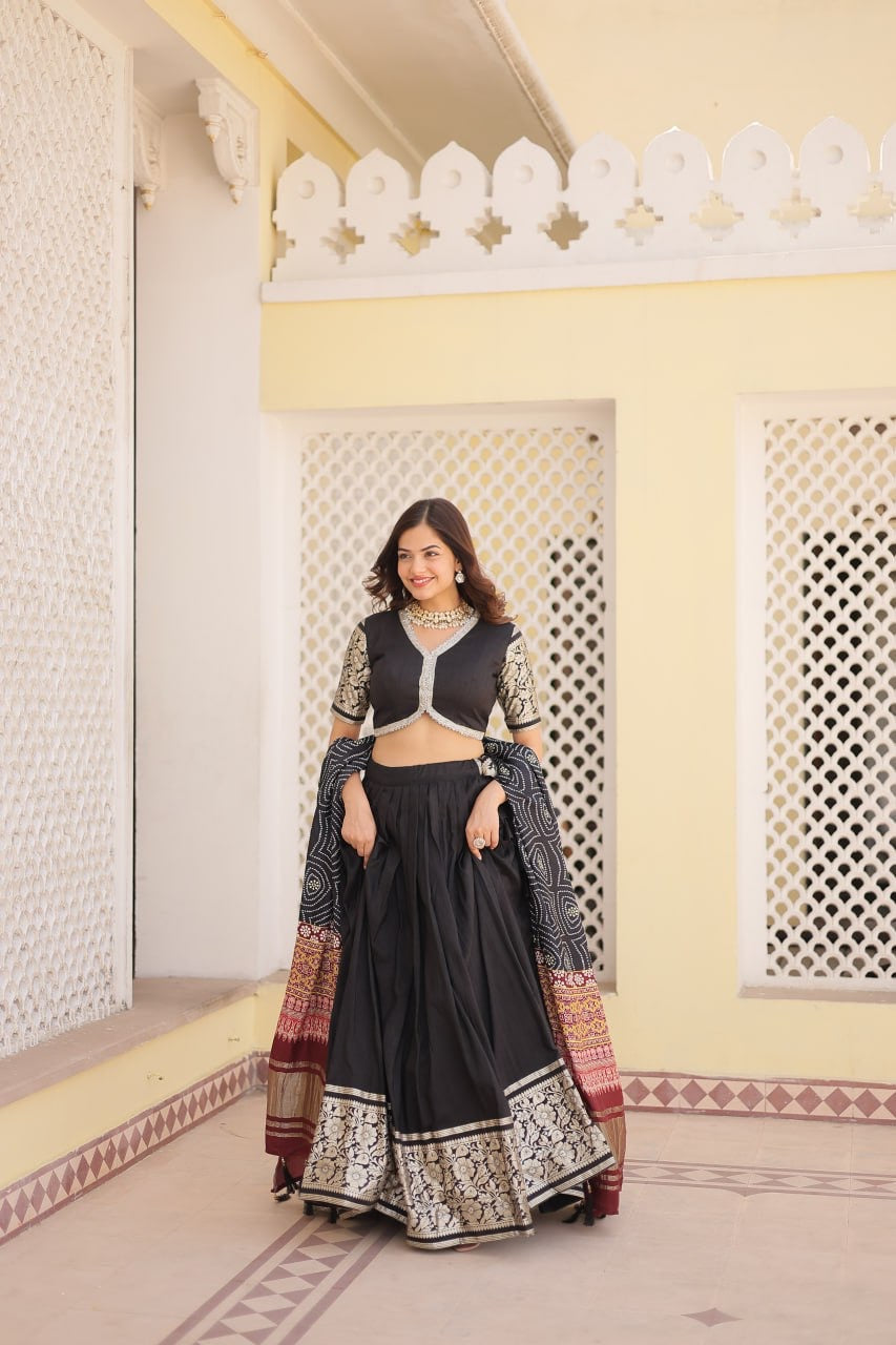 Three Designer Timeless Trends Wedding Functional Lehenga Choli