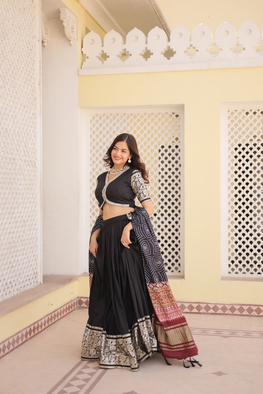 Three Designer Timeless Trends Wedding Functional Lehenga Choli