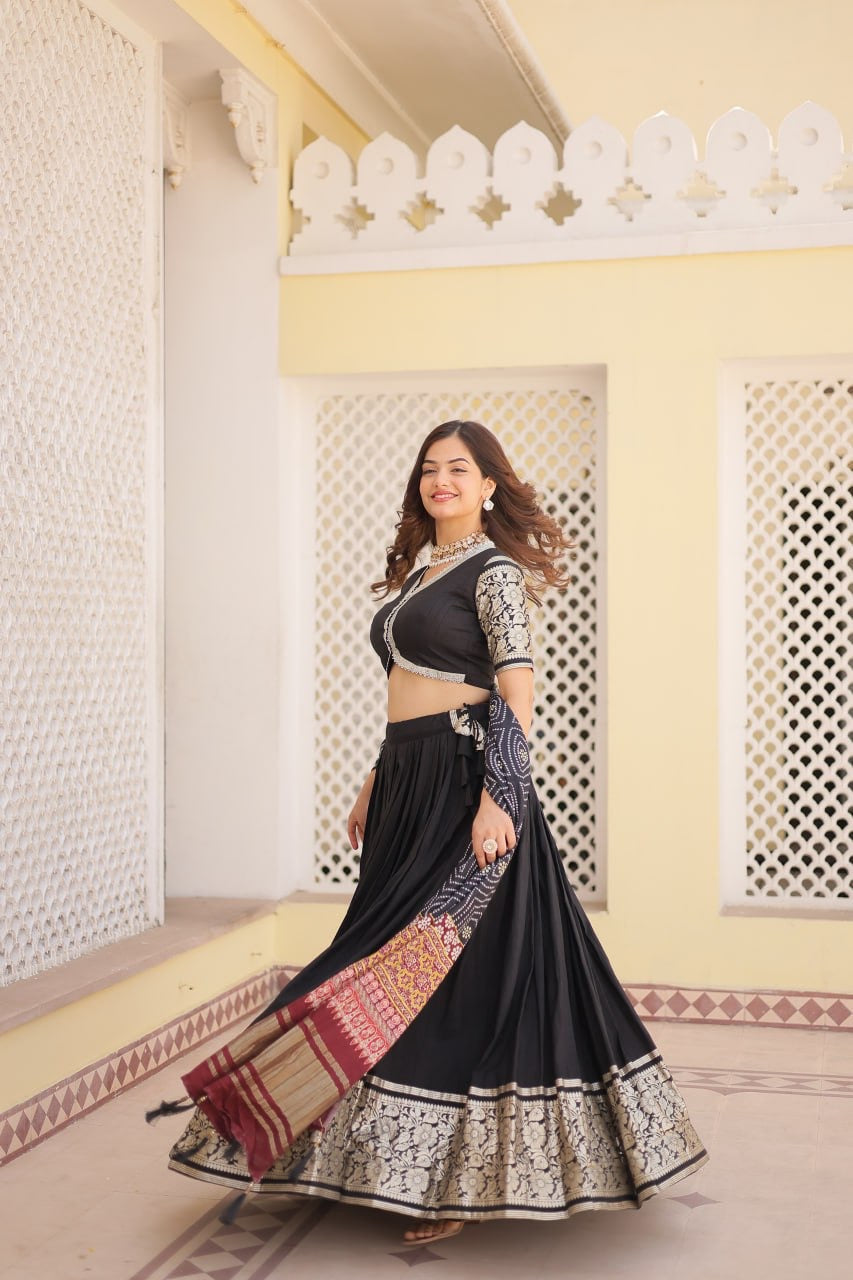 Three Designer Timeless Trends Wedding Functional Lehenga Choli