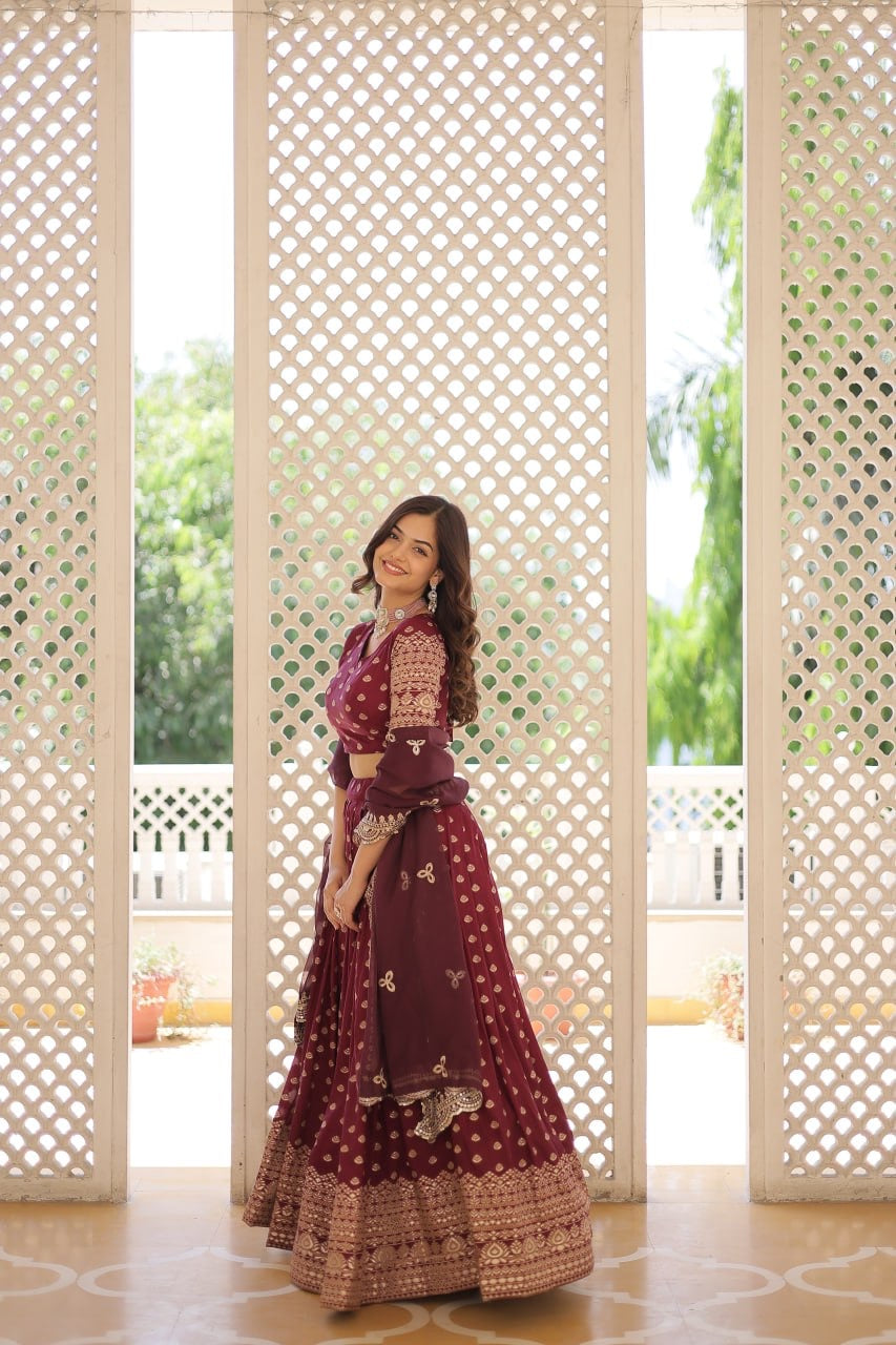 Any Occasion Perfect Functional Designer Worked Lehenga Choli Outfits