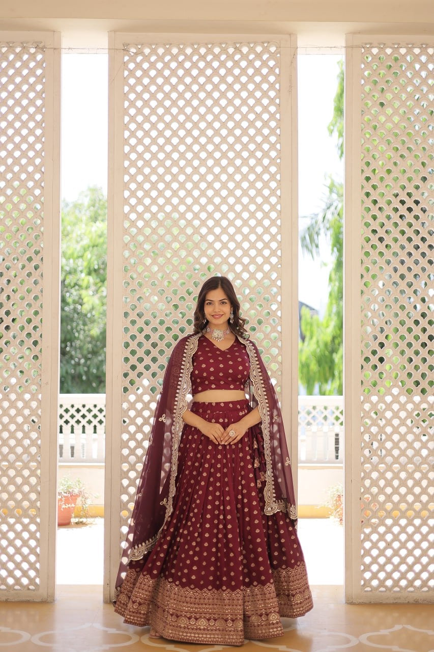 Any Occasion Perfect Functional Designer Worked Lehenga Choli Outfits