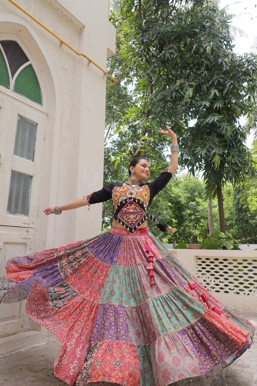 NAVRATRI LEHENGA CHOLI COLLECTION 2025
Celebrate the Colors, Culture, and Spirit of Navratri