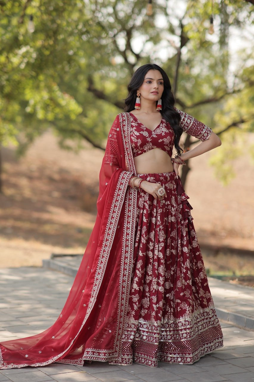 A Wedding Blend Perfect Designer Lehenga Choli To Glam Looks