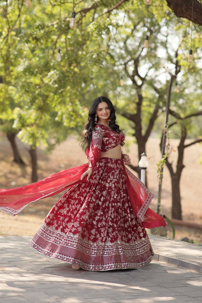 A Wedding Blend Perfect Designer Lehenga Choli To Glam Looks