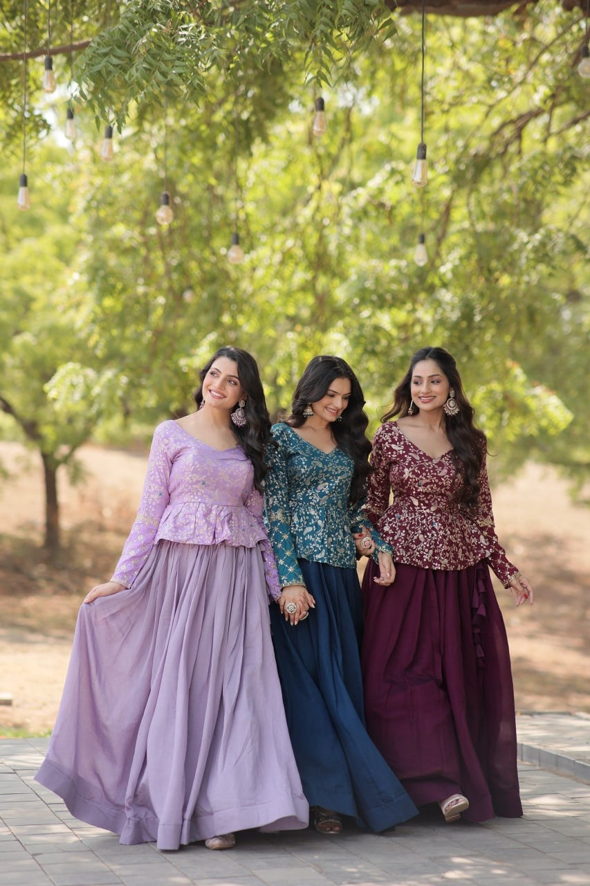 Newly Just Launched With Limited Edition Designer Lehengacholi