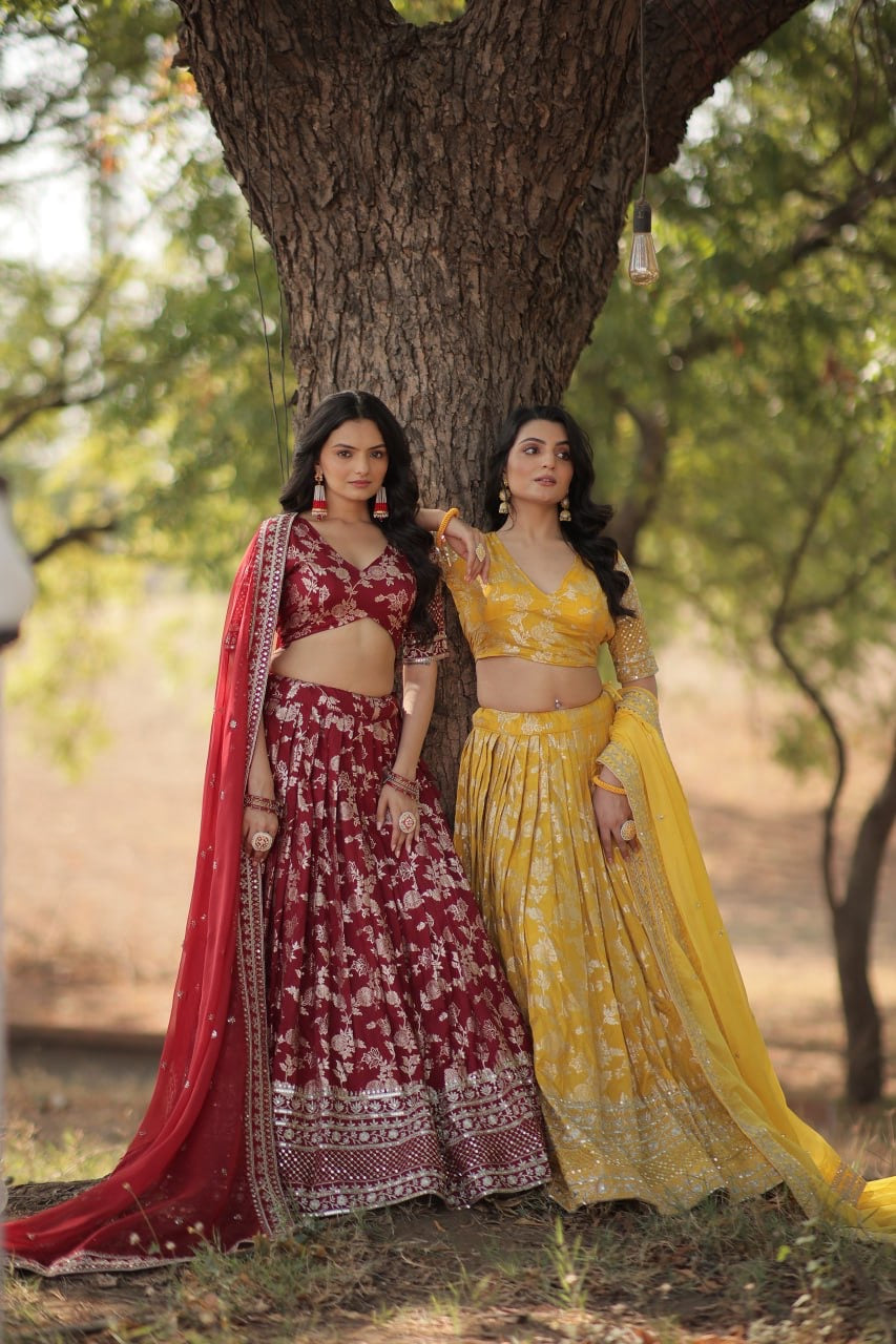 A Wedding Blend Perfect Designer Lehenga Choli To Glam Looks