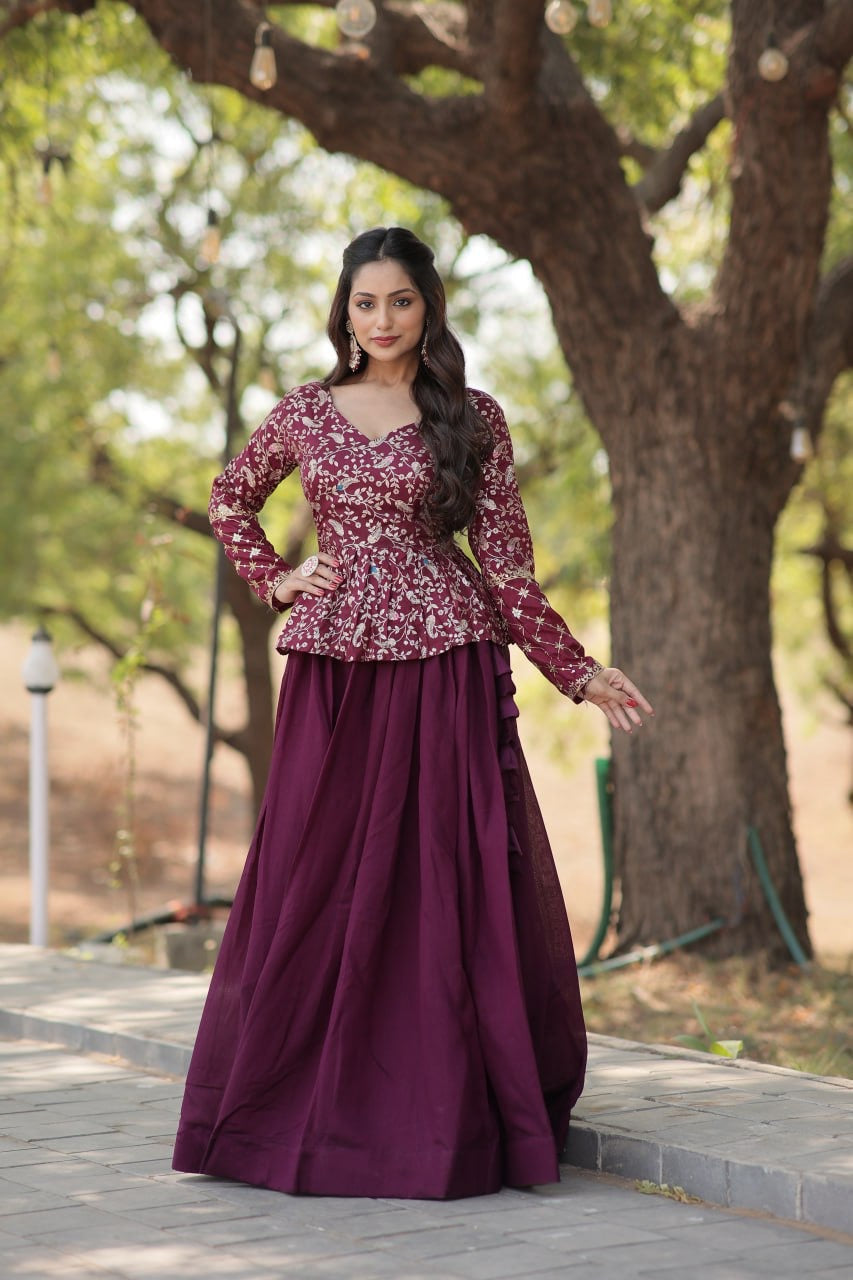 Newly Just Launched With Limited Edition Designer Lehengacholi