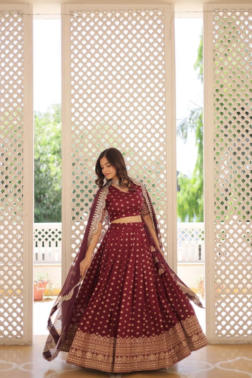 Any Occasion Perfect Functional Designer Worked Lehenga Choli Outfits