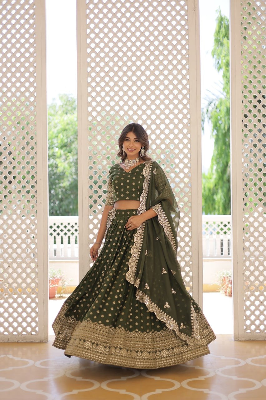 Any Occasion Perfect Functional Designer Worked Lehenga Choli Outfits