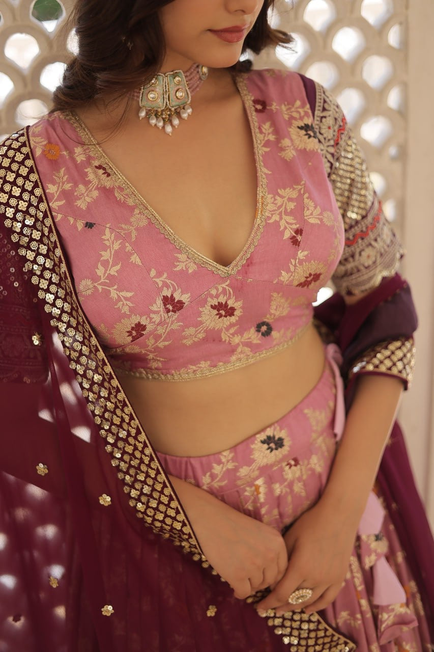 True Made For Wedding Function Glam Designed Lehenga Choli