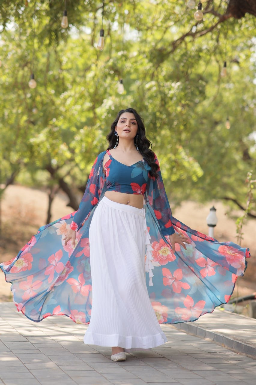 Exquisite Craftsmanship Designer Three Lehenga Choli For Modern Girls