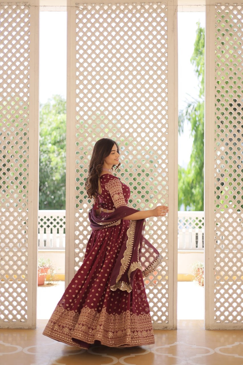 Any Occasion Perfect Functional Designer Worked Lehenga Choli Outfits