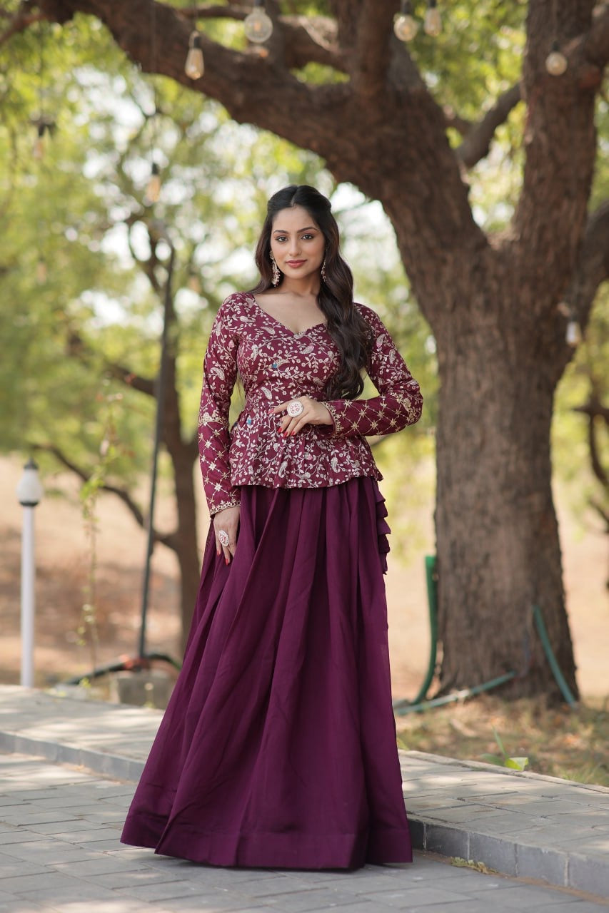 Newly Just Launched With Limited Edition Designer Lehengacholi