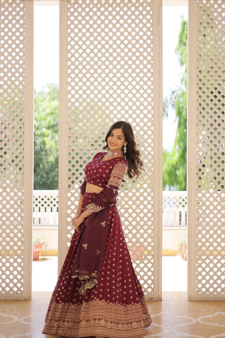 Any Occasion Perfect Functional Designer Worked Lehenga Choli Outfits