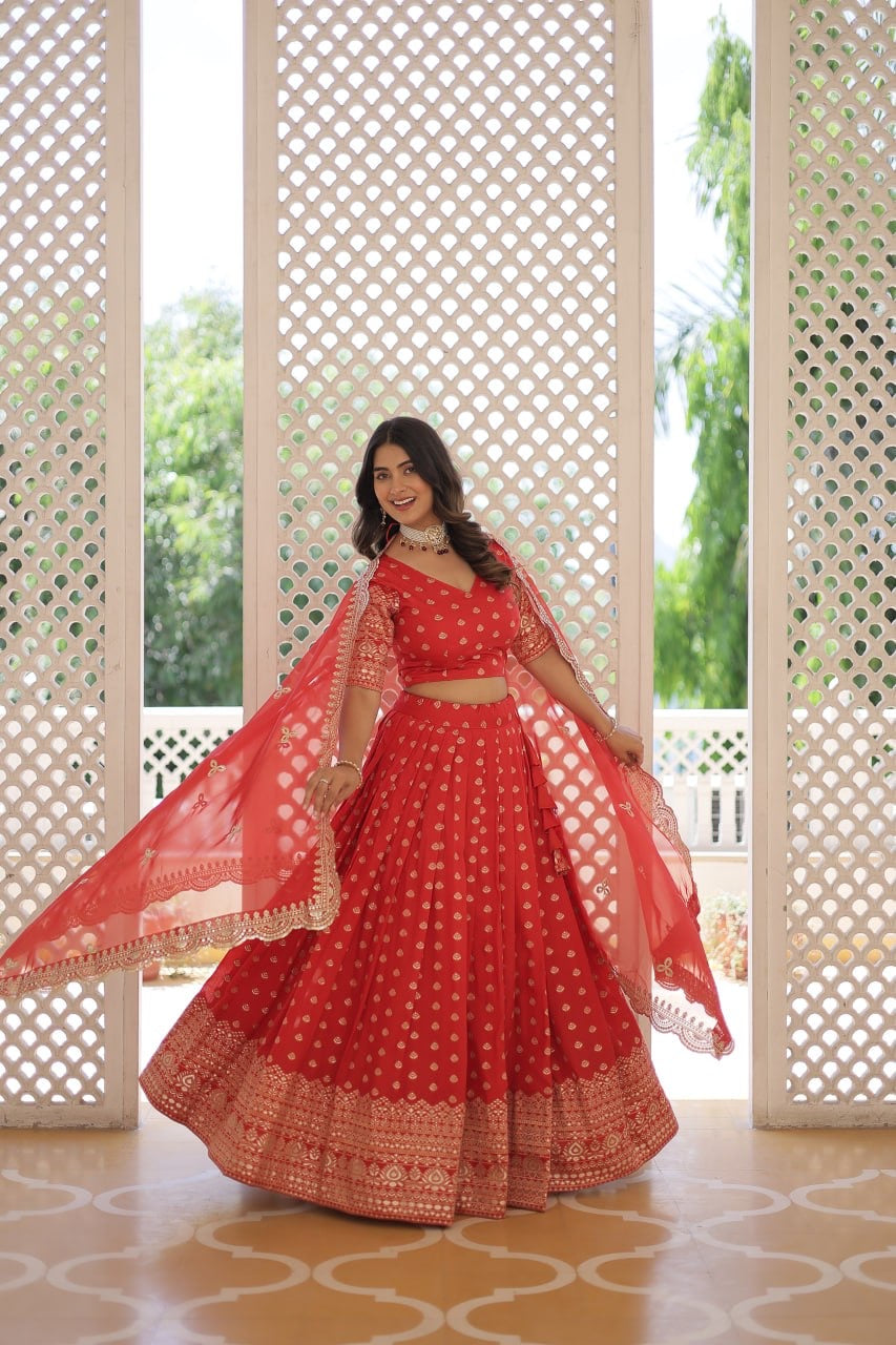 Any Occasion Perfect Functional Designer Worked Lehenga Choli Outfits