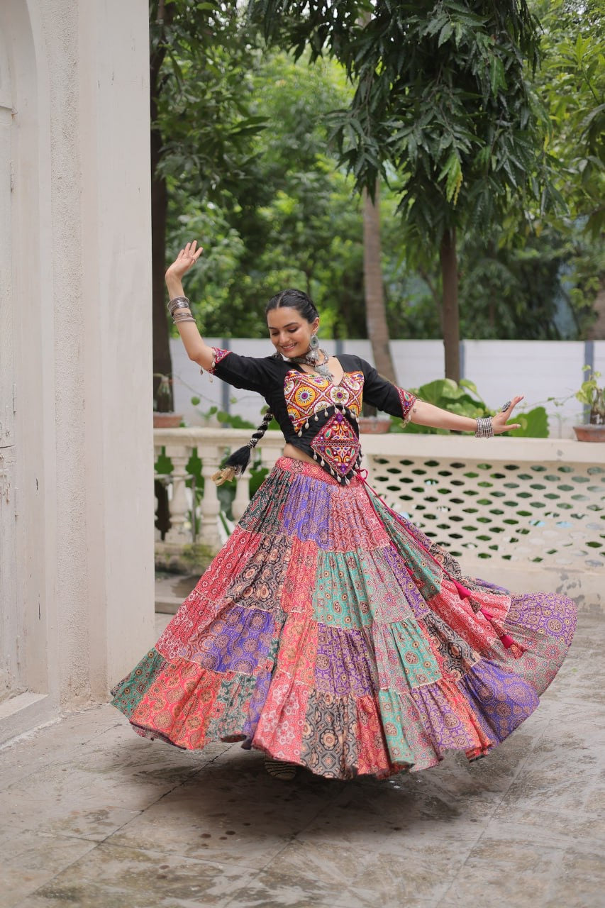 NAVRATRI LEHENGA CHOLI COLLECTION 2025
Celebrate the Colors, Culture, and Spirit of Navratri
