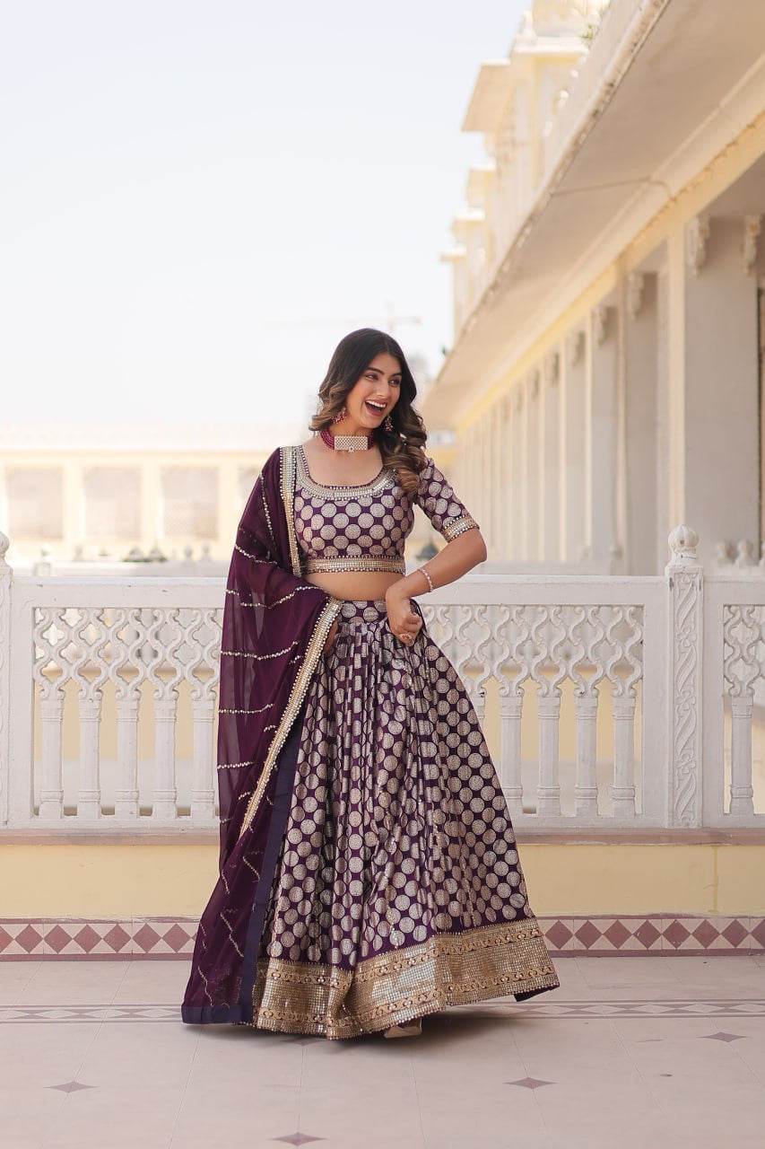 Traditional Designer Worked Functional Wedding Lehenga Choli Special Occasional