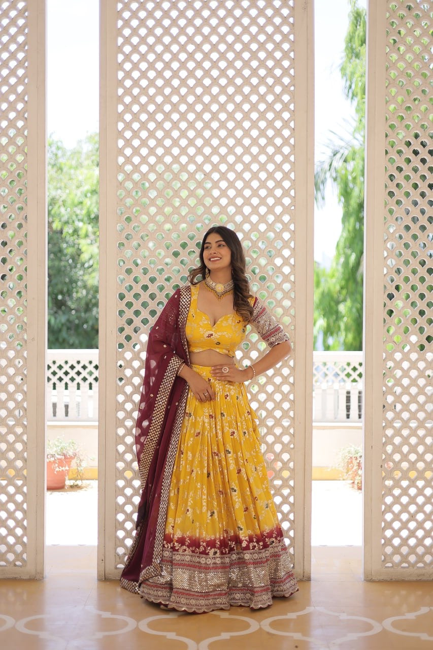 True Made For Wedding Function Glam Designed Lehenga Choli