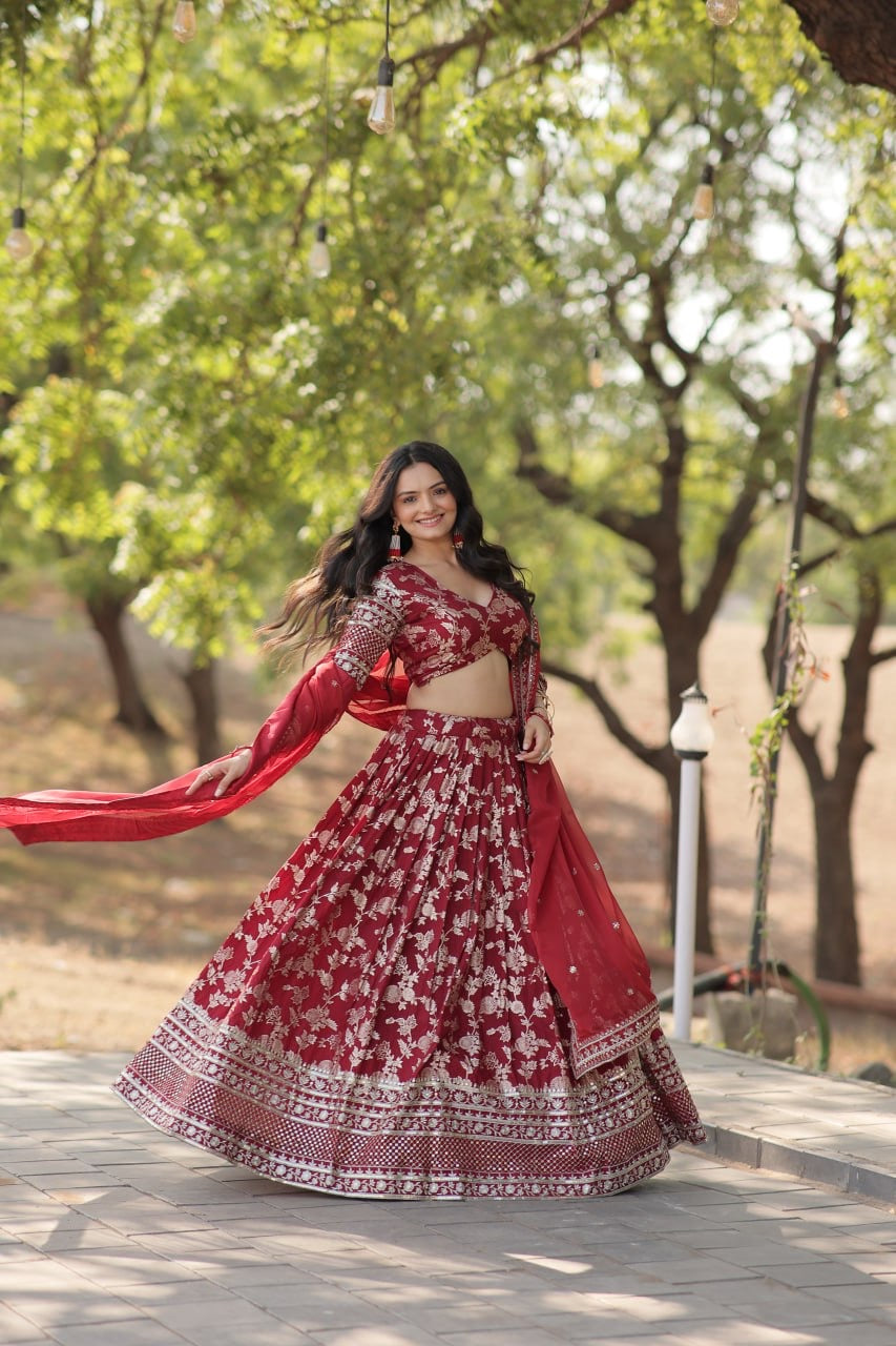 A Wedding Blend Perfect Designer Lehenga Choli To Glam Looks