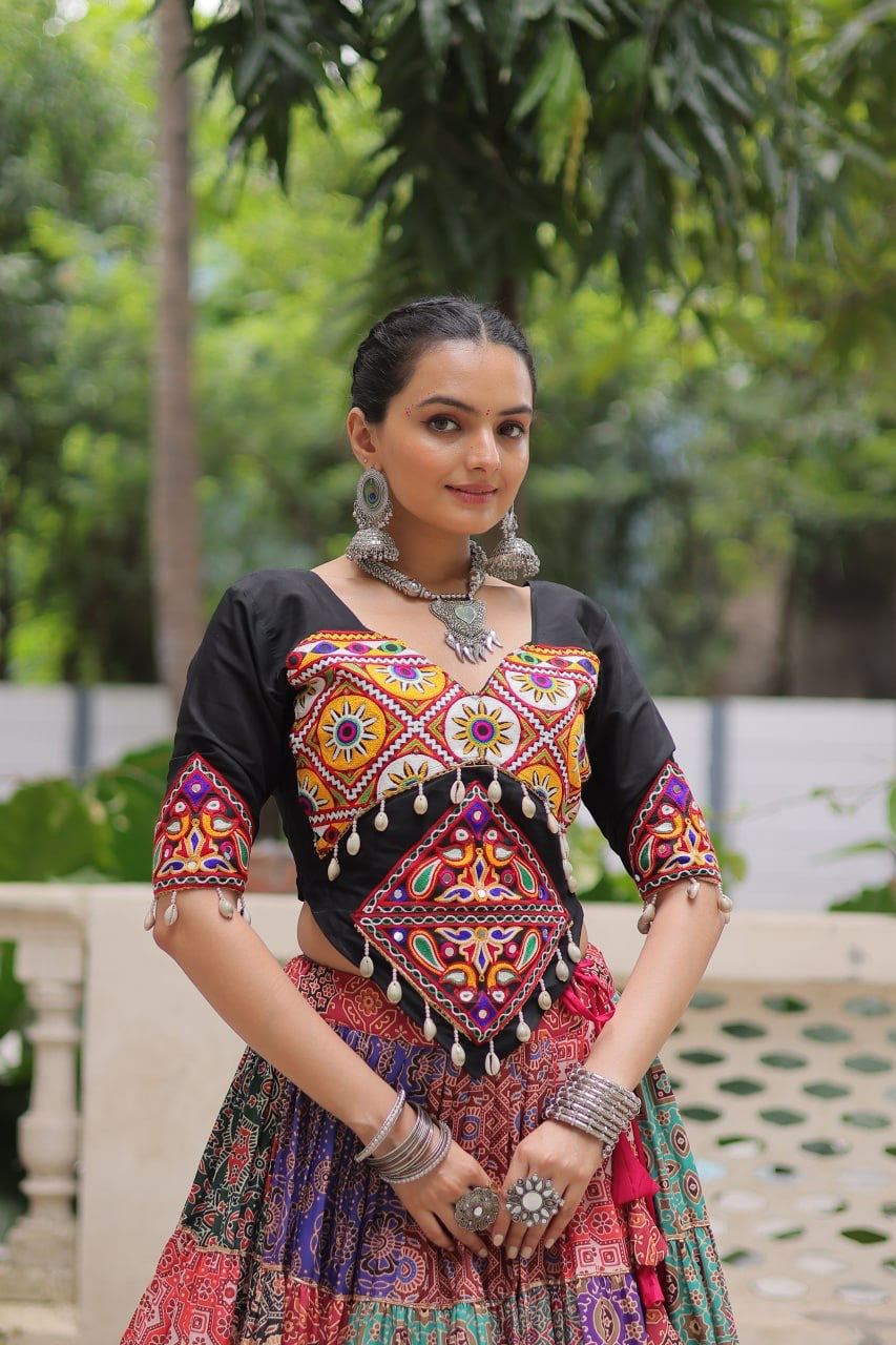 NAVRATRI LEHENGA CHOLI COLLECTION 2025
Celebrate the Colors, Culture, and Spirit of Navratri