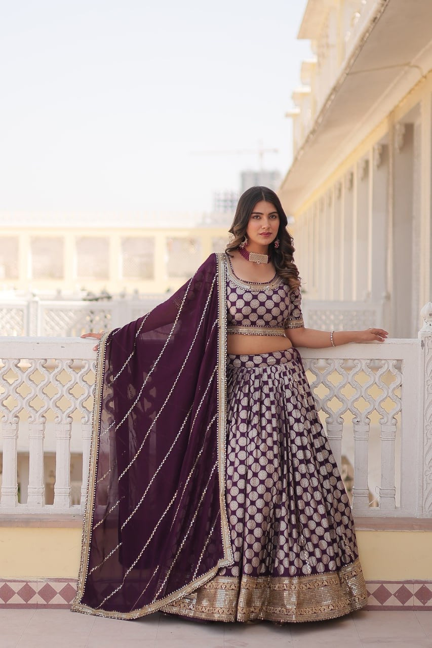 Traditional Designer Worked Functional Wedding Lehenga Choli Special Occasional