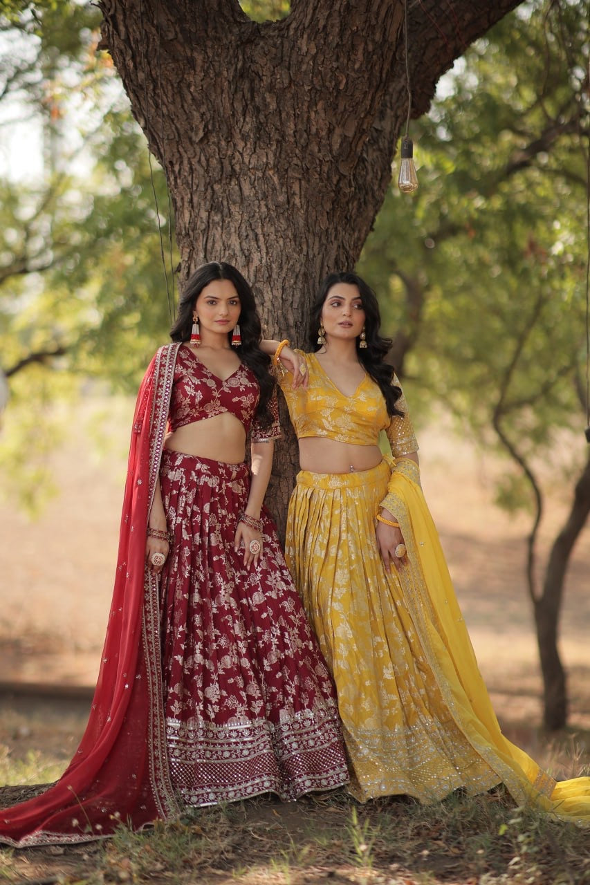 A Wedding Blend Perfect Designer Lehenga Choli To Glam Looks