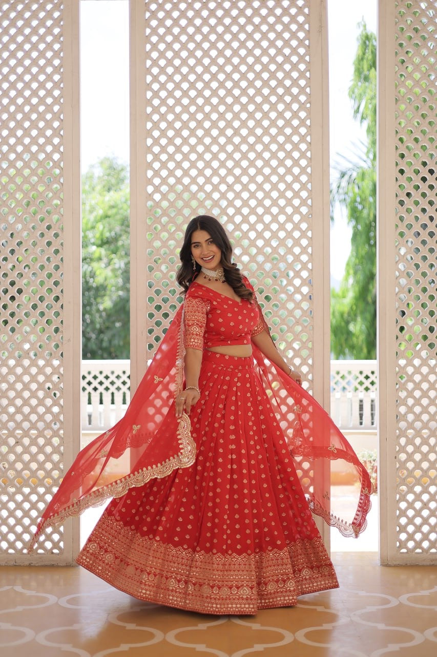 Any Occasion Perfect Functional Designer Worked Lehenga Choli Outfits