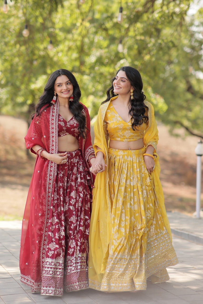 A Wedding Blend Perfect Designer Lehenga Choli To Glam Looks