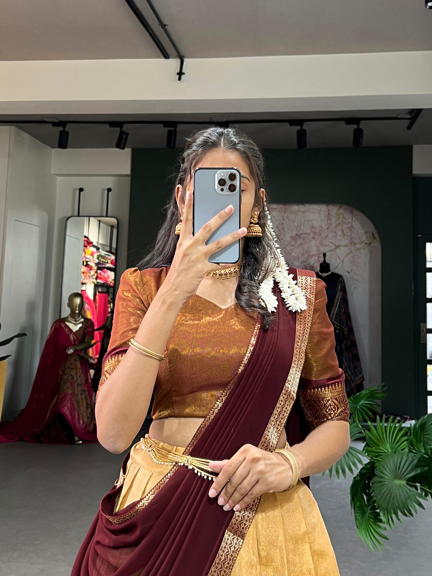 Kanchipuram Heritage silk Lehenga Choli and this season of new design ever