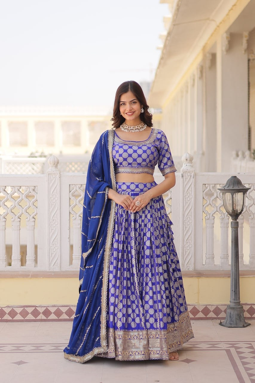 Traditional Designer Worked Functional Wedding Lehenga Choli Special Occasional