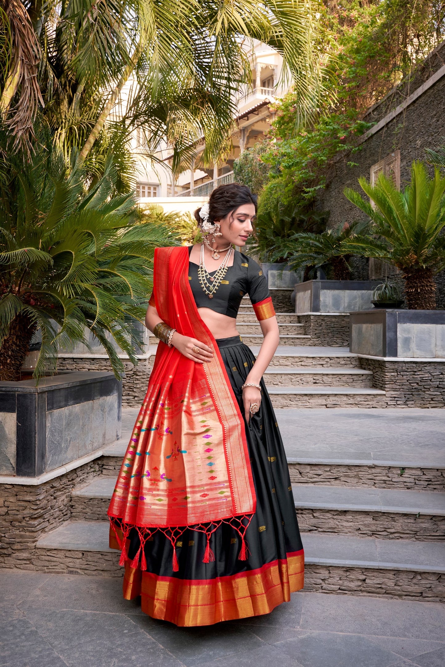 Shivtraa Paithani Silk Lehenga Choli 2025