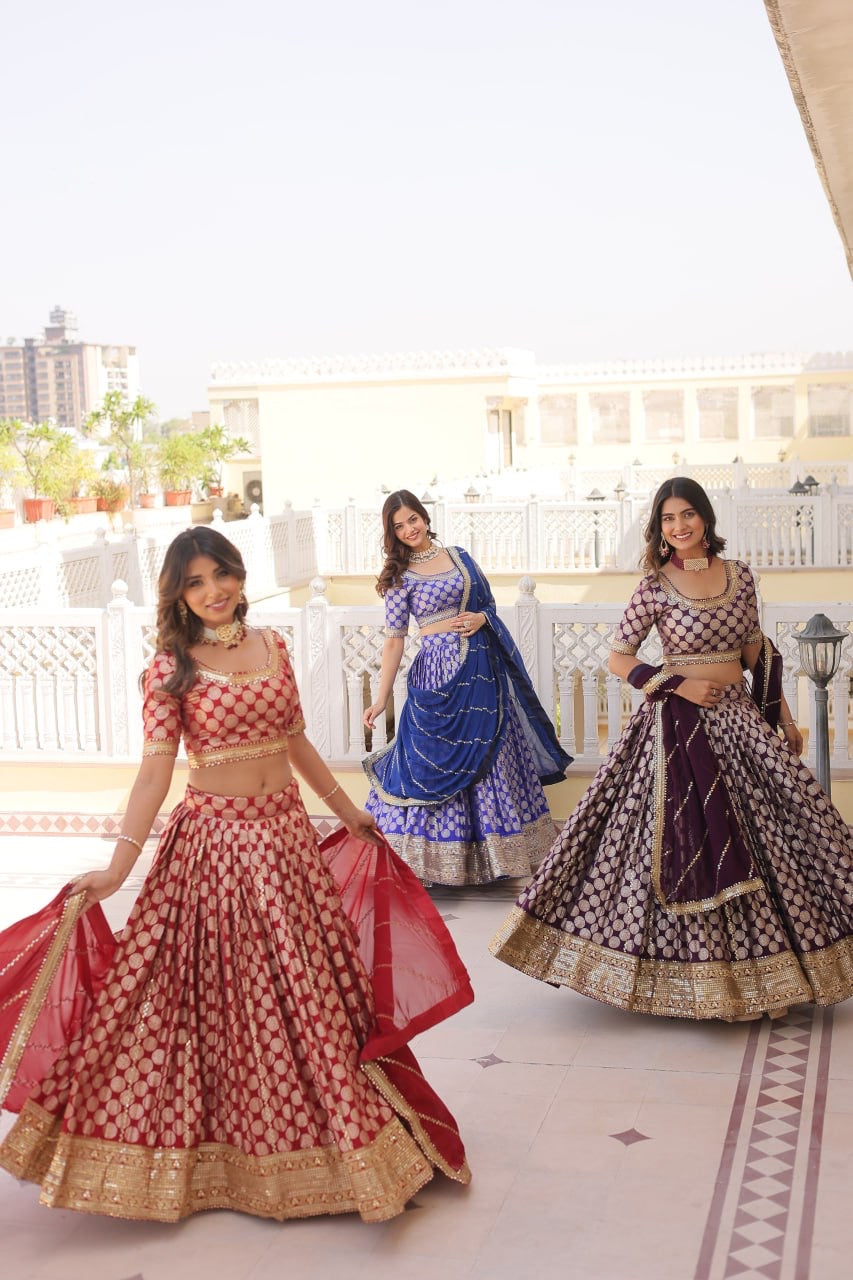 Traditional Designer Worked Functional Wedding Lehenga Choli Special Occasional