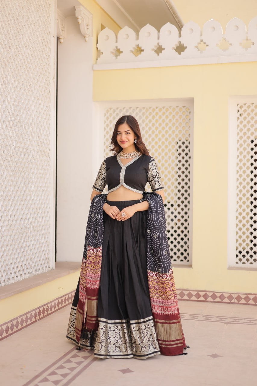 Three Designer Timeless Trends Wedding Functional Lehenga Choli