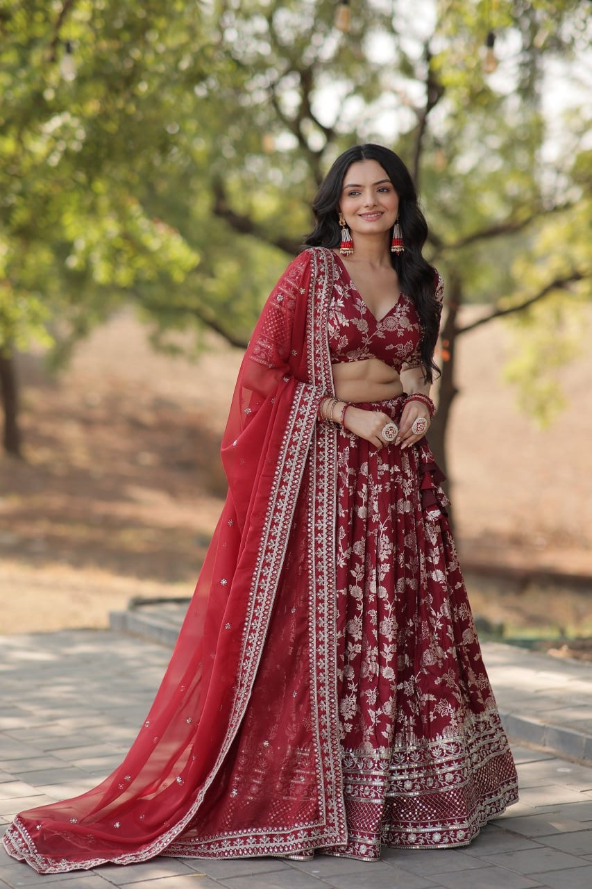 A Wedding Blend Perfect Designer Lehenga Choli To Glam Looks