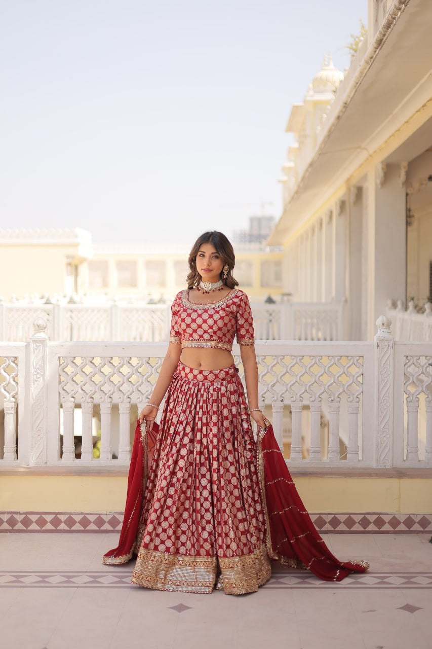 Traditional Designer Worked Functional Wedding Lehenga Choli Special Occasional