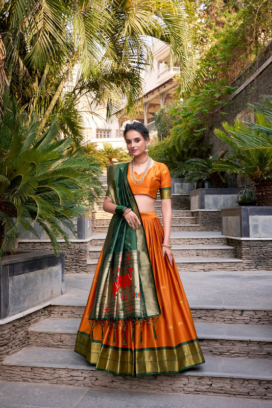 Shivtraa Paithani Silk Lehenga Choli 2025