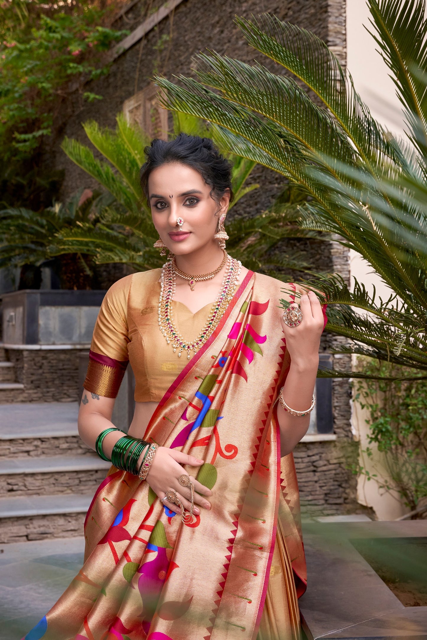 Shivtraa Paithani Silk Lehenga Choli 2025