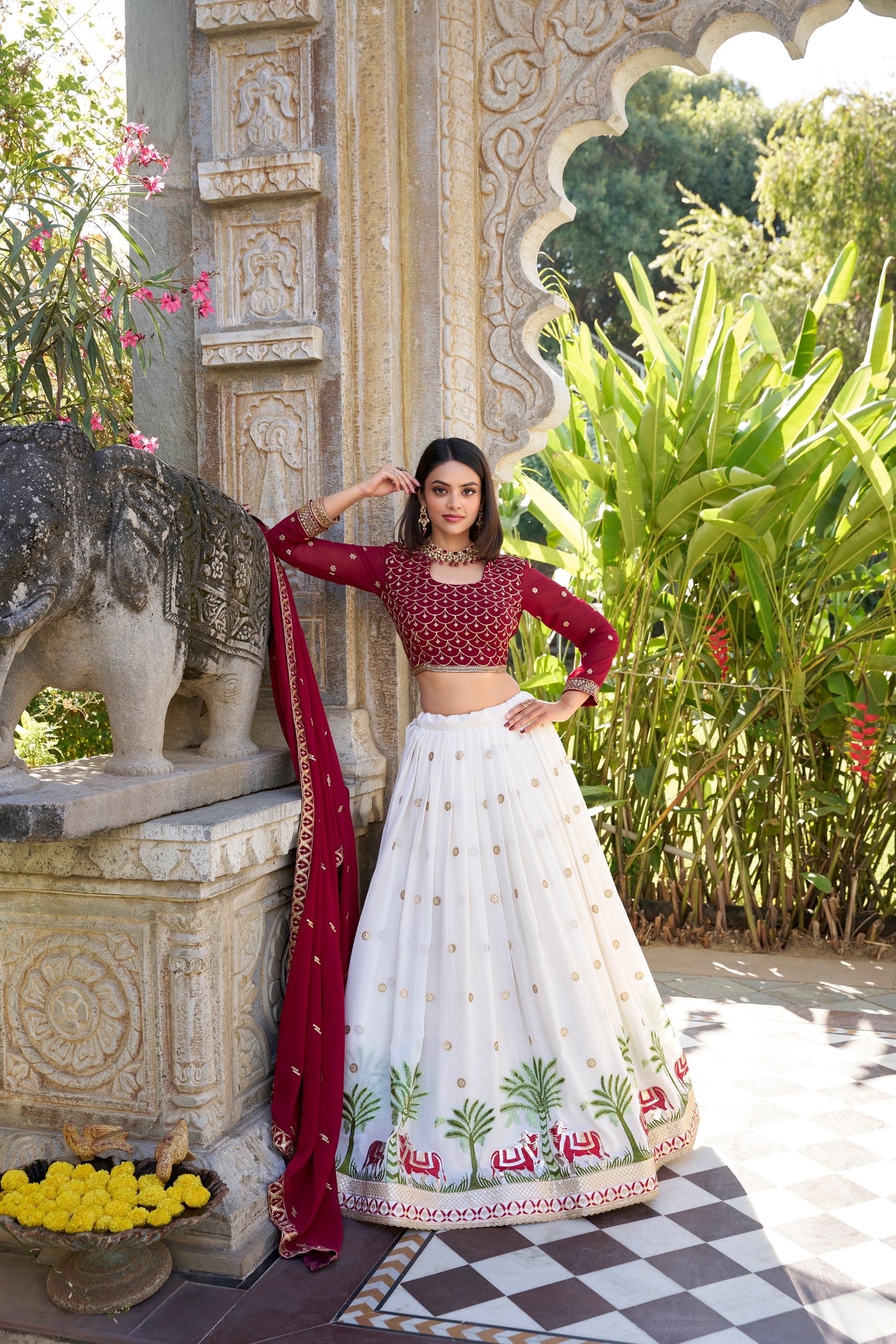 Shivtraa Lux Whispering Charm through delicate embroidery Elegant Lehenga Choli