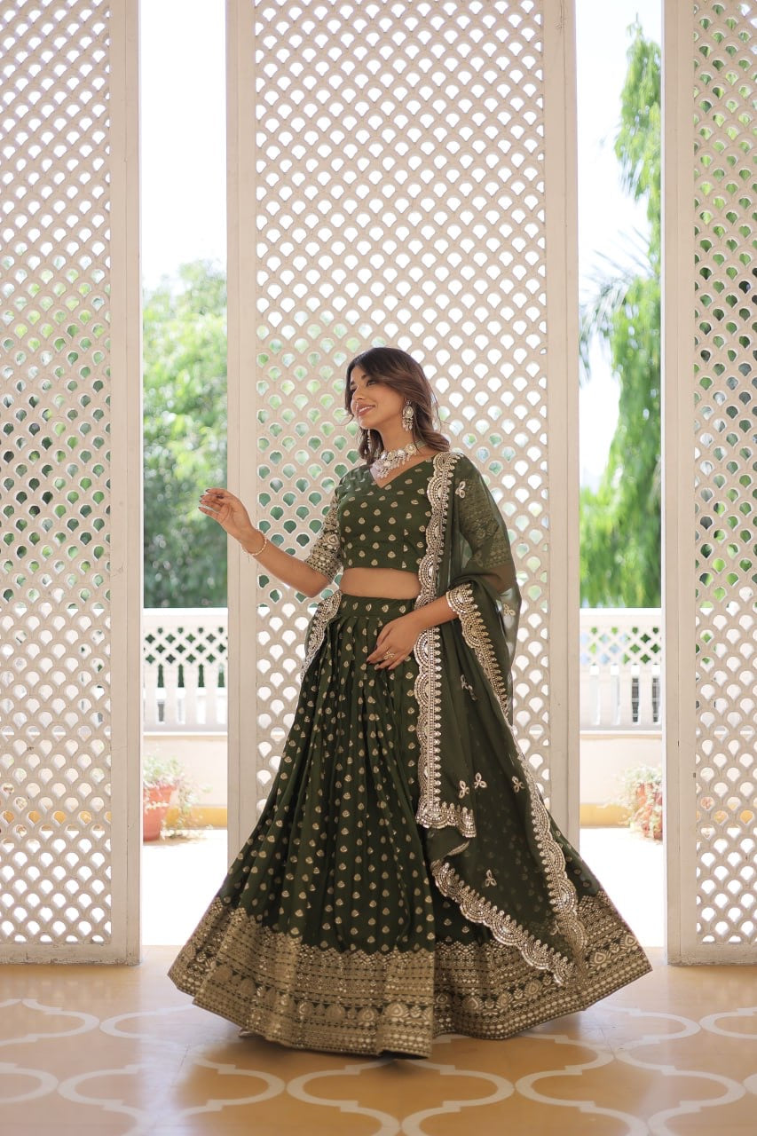 Any Occasion Perfect Functional Designer Worked Lehenga Choli Outfits