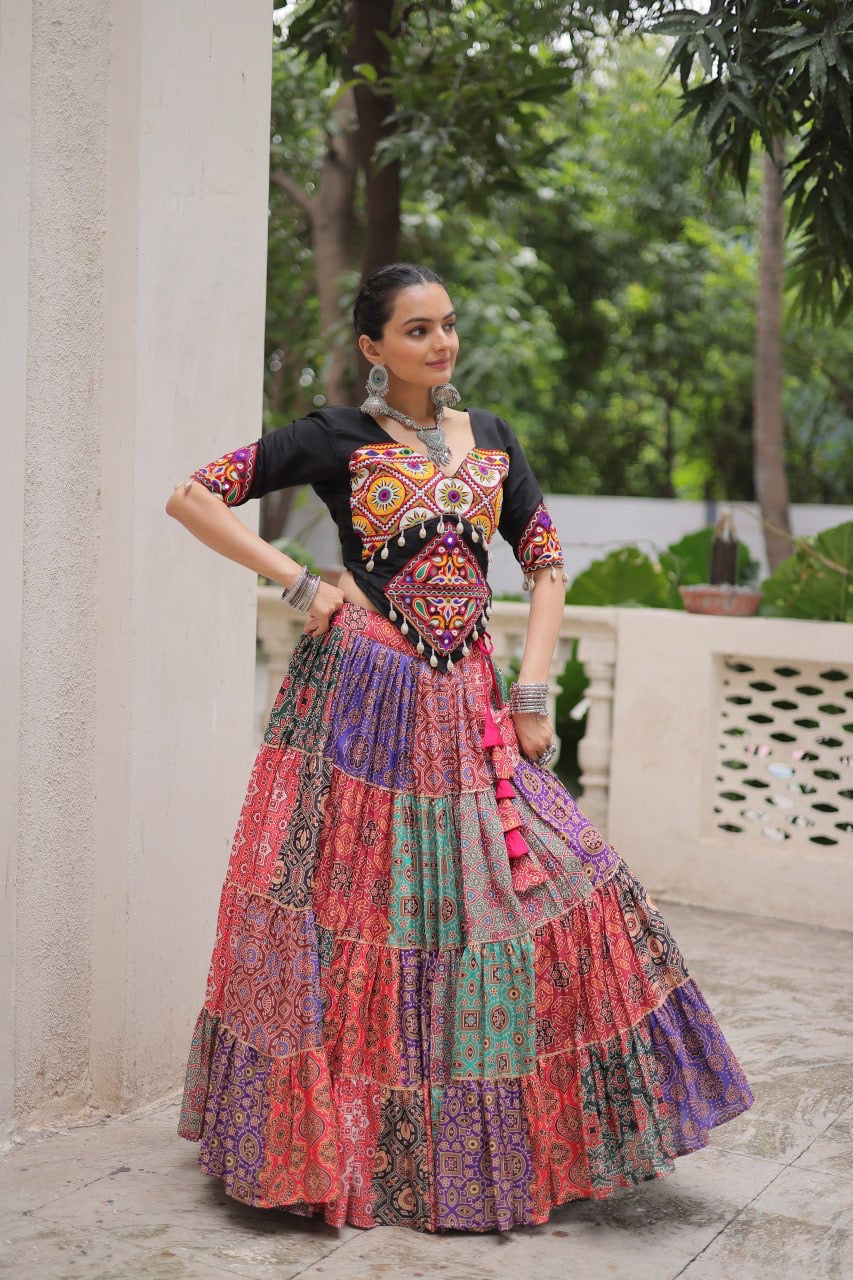NAVRATRI LEHENGA CHOLI COLLECTION 2025
Celebrate the Colors, Culture, and Spirit of Navratri