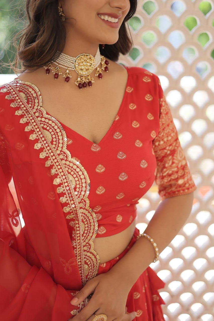 Any Occasion Perfect Functional Designer Worked Lehenga Choli Outfits