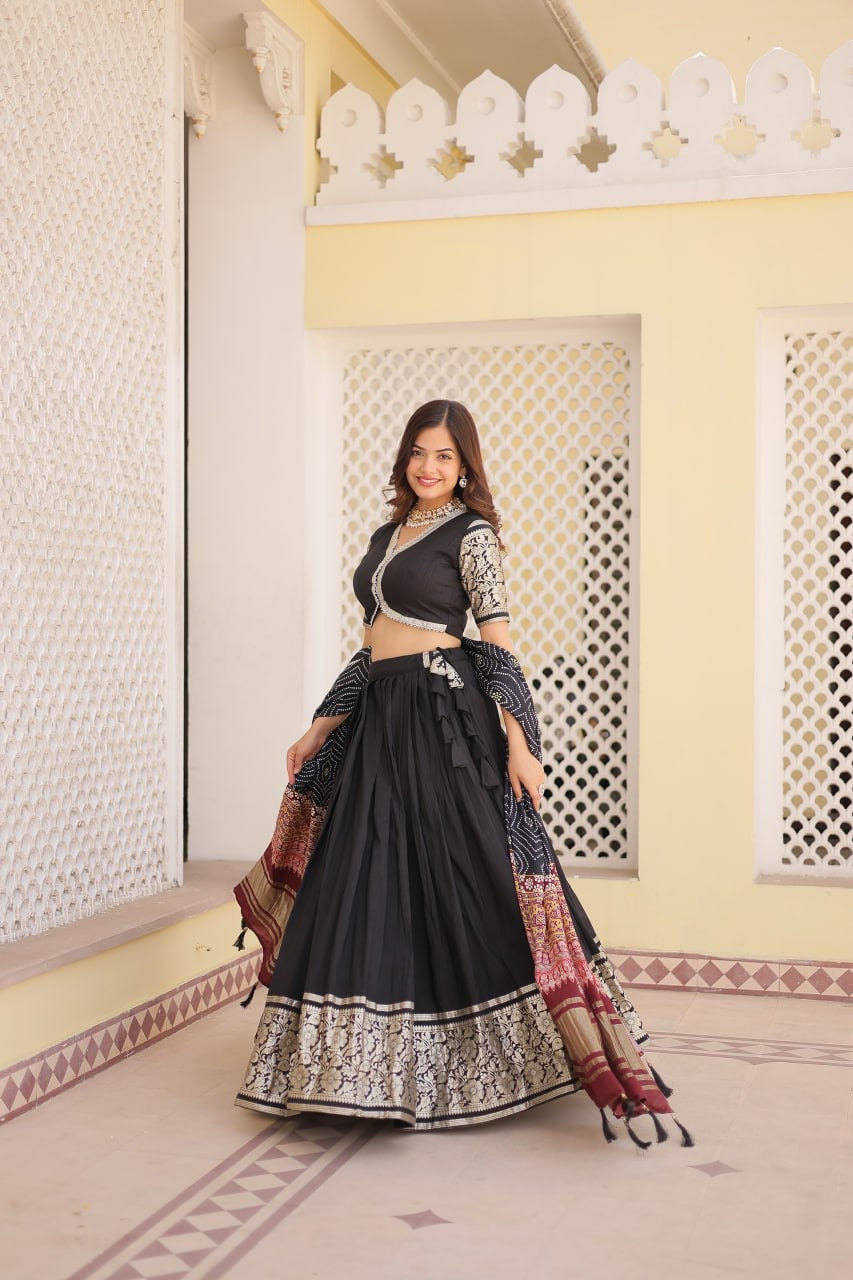 Three Designer Timeless Trends Wedding Functional Lehenga Choli