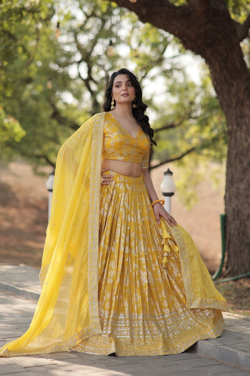 A Wedding Blend Perfect Designer Lehenga Choli To Glam Looks